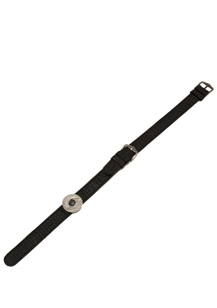 Big Thirdeye Leather Choker