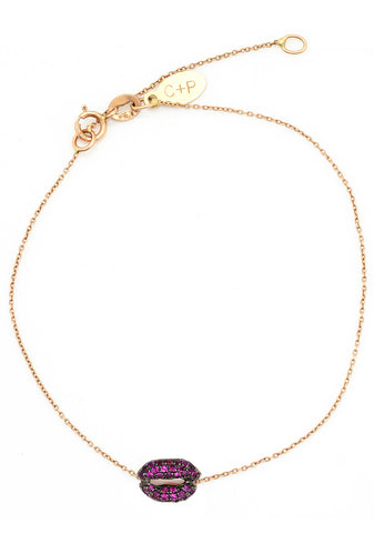 Medium Thirdeye Leather Choker