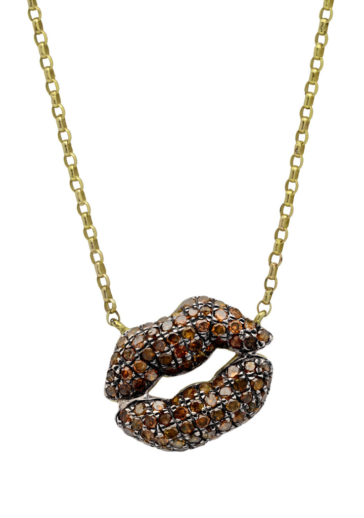 Medium Bliss Kiss Necklace
