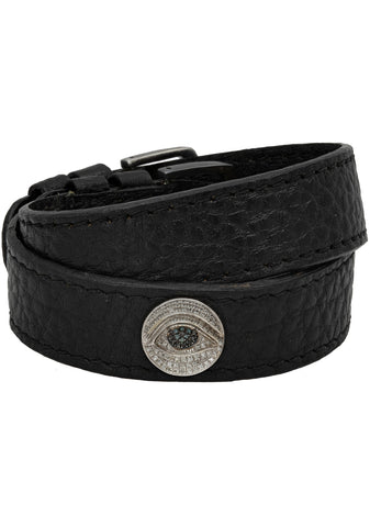 Medium Thirdeye Leather Choker