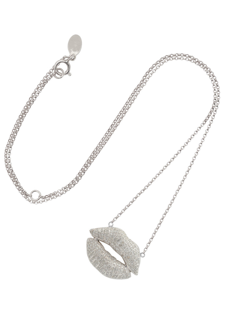 Big Bliss Kiss Necklace
