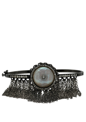 Medium Thirdeye Leather Choker