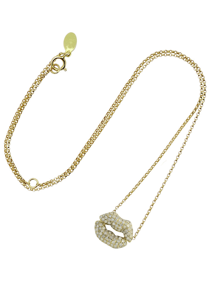 Medium Bliss Kiss Necklace
