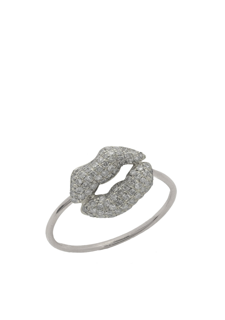 Medium Bliss Kiss Ring