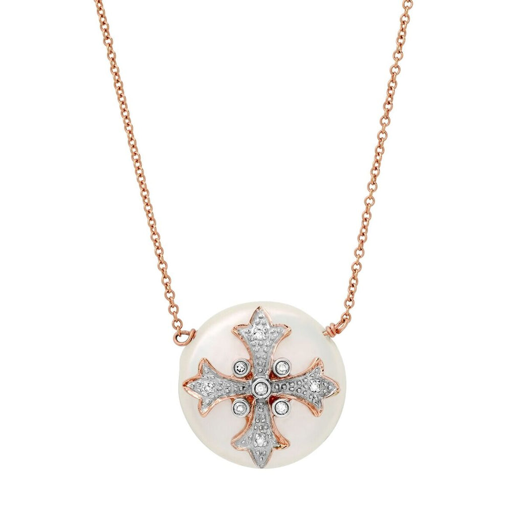 Cross Erminee Necklace