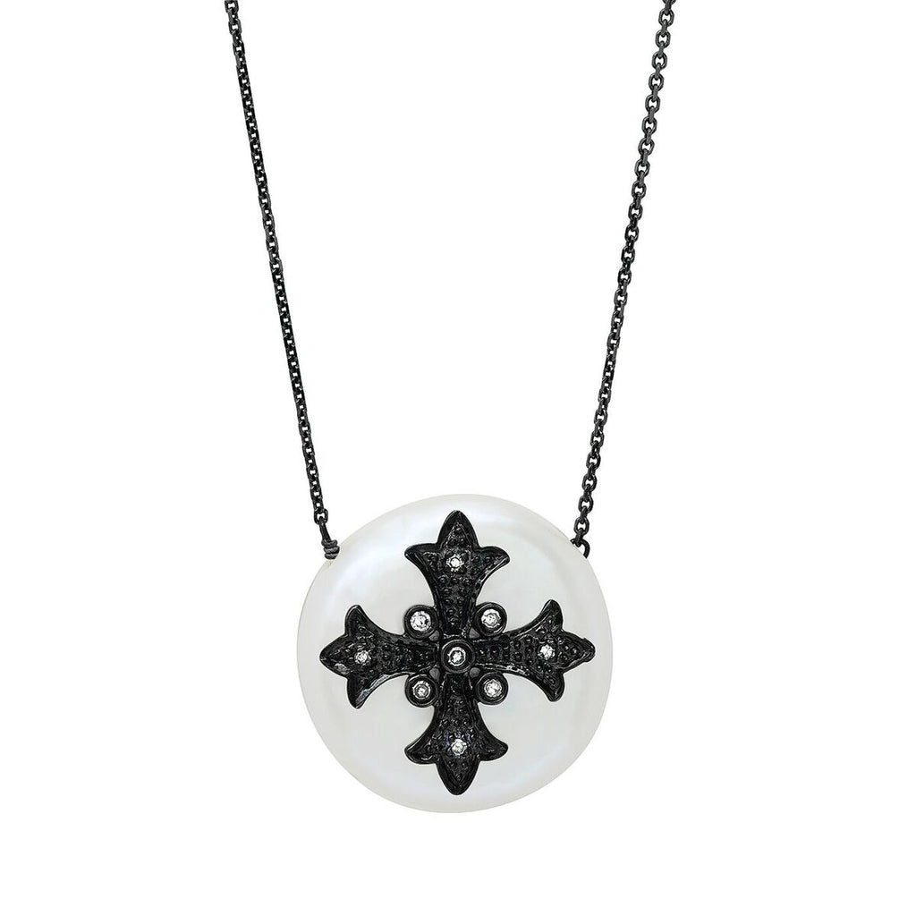 Cross Erminee Perla Necklace