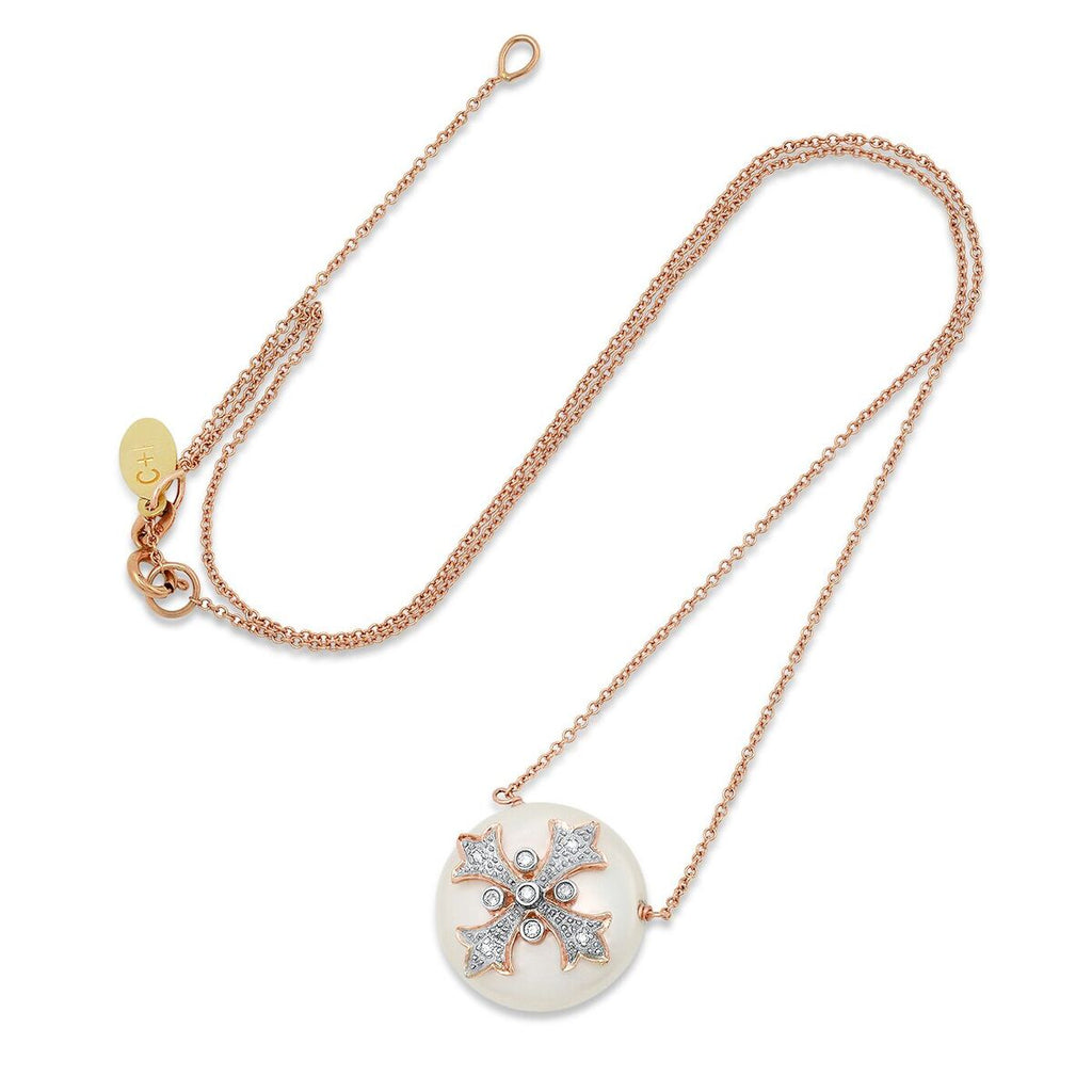 Cross Erminee Necklace