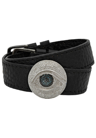 Medium Bliss Kiss Leather Bracelet