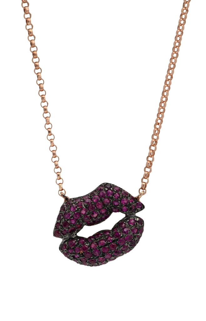 Medium Bliss Kiss Necklace