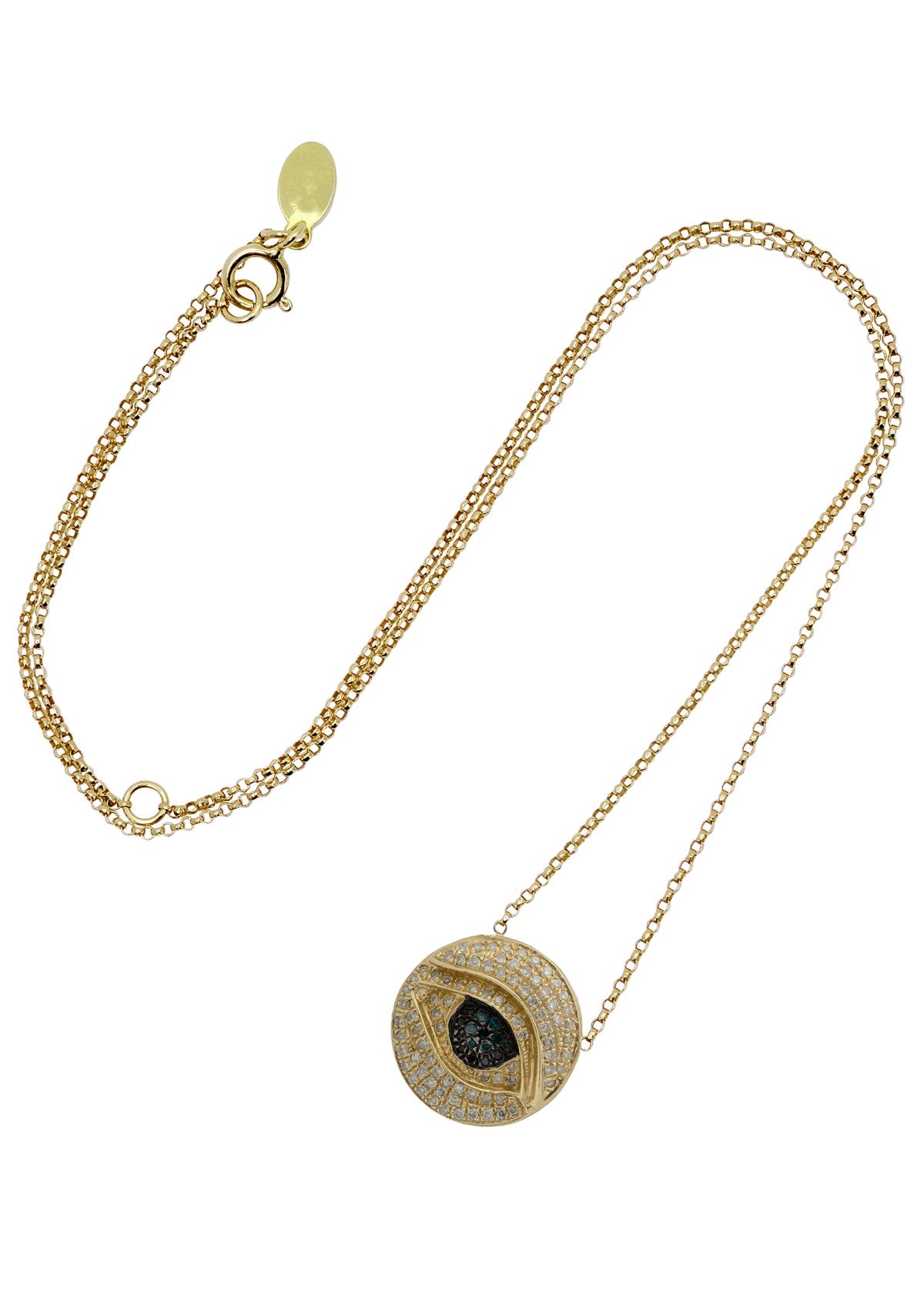 Medium Thirdeye Necklace – CHAINS + PEARLS